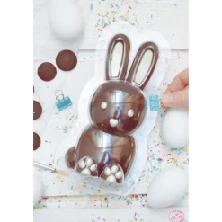 SCRAPCOOKING Moules À Chocolat|Moule 3D Chocolat Lapin