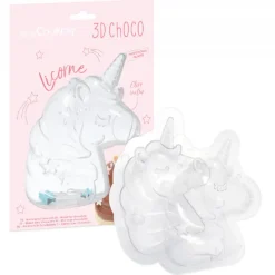 SCRAPCOOKING Moules À Chocolat|Moule 3D Chocolat Licorne