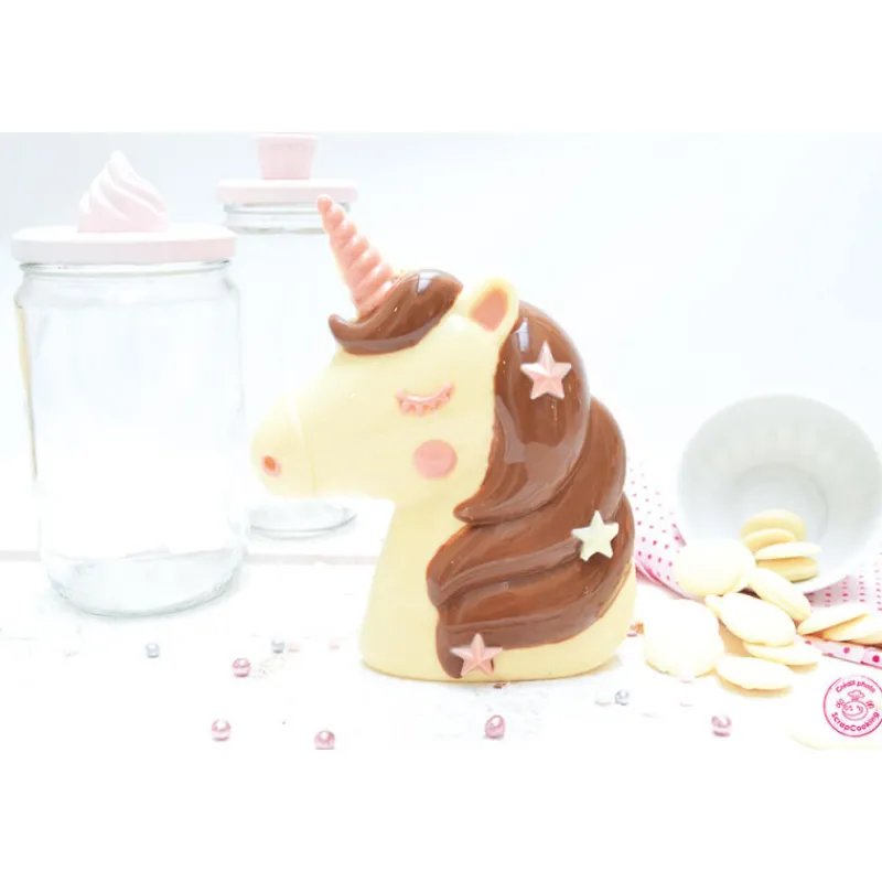 SCRAPCOOKING Moules À Chocolat|Moule 3D Chocolat Licorne