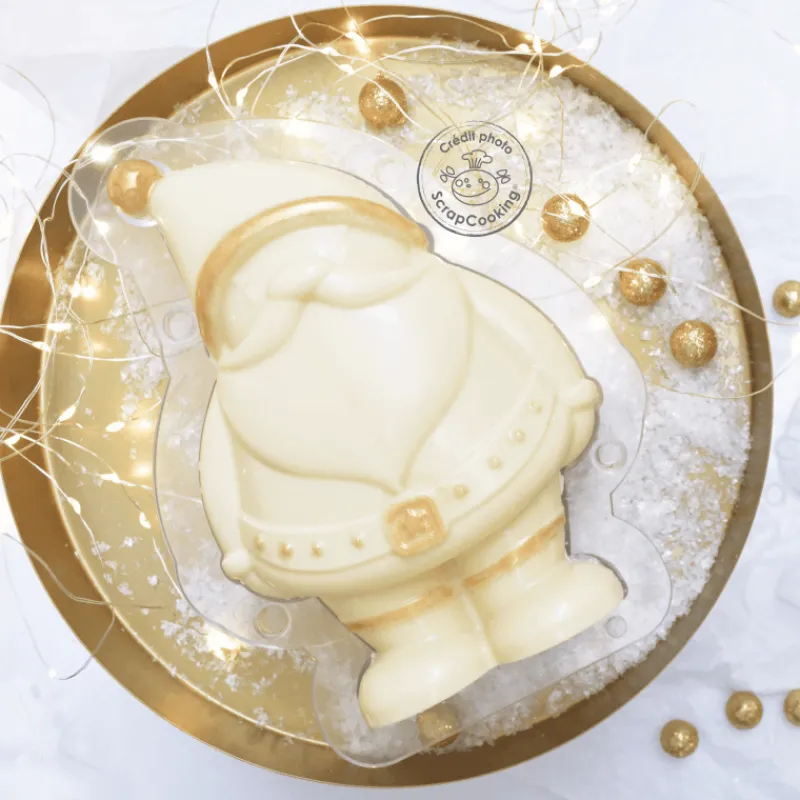 SCRAPCOOKING Moules À Chocolat|Moule 3D Chocolat Père Noël