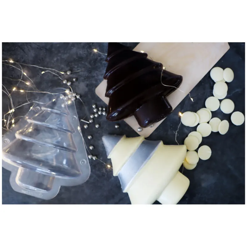 SCRAPCOOKING Moules À Chocolat|Moule 3D Chocolat Sapin