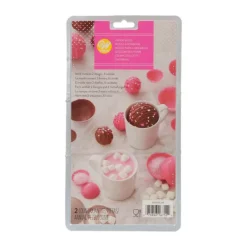 WILTON Moules À Chocolat|Moule 3D Valentine pour Bomb Chocolat Chaud