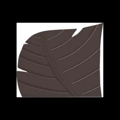 CUISINEADDICT Moules À Chocolat|Moule Embout de Bûche 9012 Feuille 9,3 x 8 cm (x6)