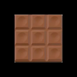 CUISINEADDICT Moules À Chocolat|Moule Embout de Bûche Carré 9001 Capitonné 8 cm (x6)