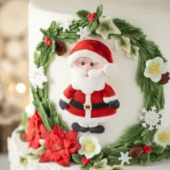 KAREN DAVIES Moule Silicone|Moule en Silicone 3 Personnages de Noël