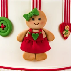 KAREN DAVIES Moule Silicone|Moule en Silicone Bonhommes Pain d'Épices de Noël