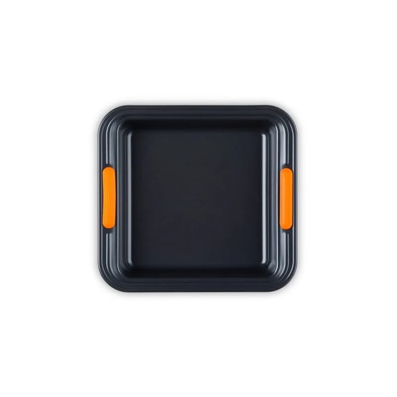 LE CREUSET Moule Anti-adhésif|Moules À Gâteaux|Moule Gâteaux Carré Anti-Adhésif 23 cm