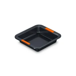LE CREUSET Moule Anti-adhésif|Moules À Gâteaux|Moule Gâteaux Carré Anti-Adhésif 23 cm