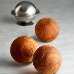 PAVONI Moules À Gâteaux|Moule Inox Croissant Géométrique Sphère Ø 7,5 cm