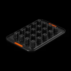 LE CREUSET Moule Anti-adhésif|Moules À Gâteaux|Moule Mini-Cannelés Anti-Adhésif 20 Empreintes 38,7 x 26,9 cm