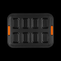 LE CREUSET Moule Anti-adhésif|Moules À Gâteaux|Moule Mini-Pains Anti-Adhésif 8 Empreintes 40 x 30 cm