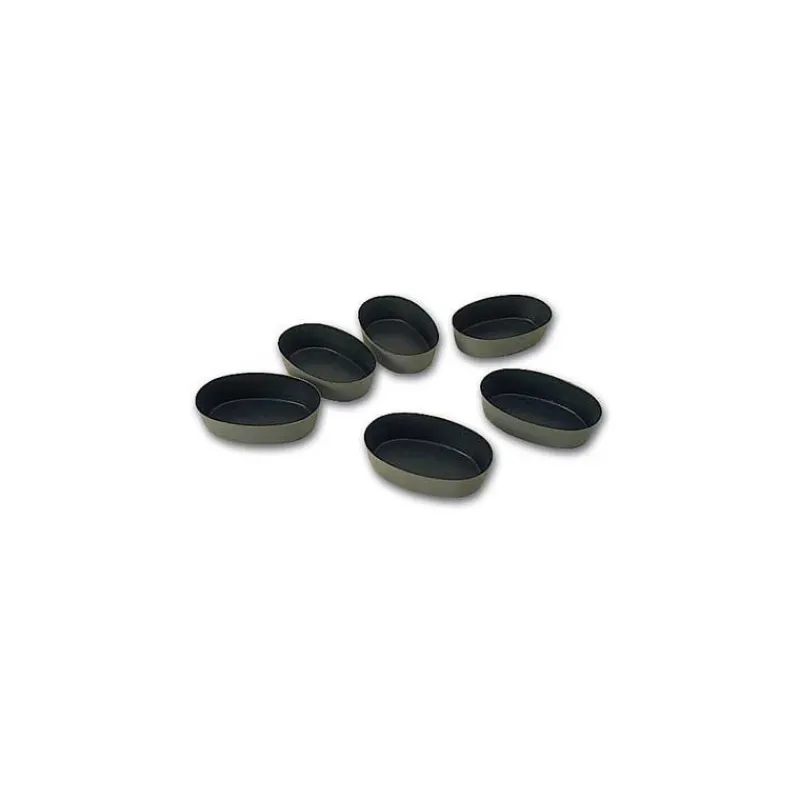 MATFER Moule Anti-adhésif|Moule Ovale royal (Baba) 7 x 4,5 cm Anti-adhésif (x25)