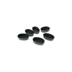 MATFER Moule Anti-adhésif|Moules À Gâteaux|Moule Ovale royal (Baba) 8 x 4,5 cm Anti-adhésif (x25)