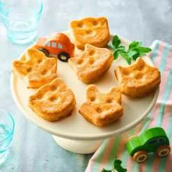 FLEXIPAN DEMARLE Moule Anti-adhésif|Moule Silicone|Moule Silicone 6 Animaux 6 cm