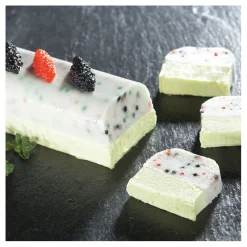 FLEXIPAN Moule Silicone|Moule Silicone 24 Bûchettes 9,5 x 4 cm