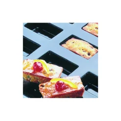 FLEXIPAN Moule Silicone|Moule Silicone 24 Cakes 8 x 3 cm