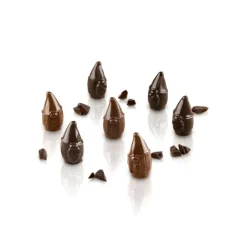 SILIKOMART Moules À Chocolat|Moule Silicone|Moule Silicone à Chocolat Mr & Mrs Brown Professional