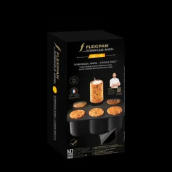 FLEXIPAN DEMARLE Moule Anti-adhésif|Moule Silicone|Moule Silicone 6 Cookie Shots Ø 5,2 cm Dominique Ansel