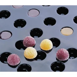 FLEXIPAN Moule Silicone|Moule Silicone 24 Demi-sphères 7 cm x H 4 cm