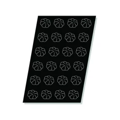 FLEXIPAN Moule Silicone|Moule Silicone 24 Fleurs 6,4 cm x H 2,6 cm