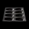 FLEXIPAN DEMARLE Moule Silicone|Moule Anti-adhésif|Moule Silicone 8 Madeleines 8 x 4,5 cm