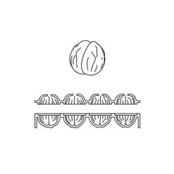 PAVONI Moule Silicone|Moules À Gâteaux|Moule Silicone 8 Marrons 85 ml Cédric Grolet