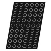 FLEXIPAN Moule Silicone|Moule Silicone 54 Mini-cylindres 3,8 cm x H 1 cm