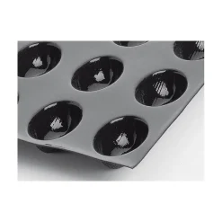 FLEXIPAN Moule Silicone|Moule Silicone 24 Ovales (Aspic) 9,6 x 4,5 cm