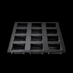 FLEXIPAN DEMARLE Moule Anti-adhésif|Moule Silicone|Moule Silicone 12 Petits Beurres 6,5 x 5,4 cm