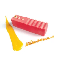 PAVOFLEX Moule Silicone|Moule Silicone Bande Ondulée 12 x 3 cm x H 3,2 cm (x20)
