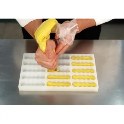 PAVONI Moules À Chocolat|Moule Silicone|Moule Silicone Barre Snack 9 x 3 cm x H 1,9 cm (x15)