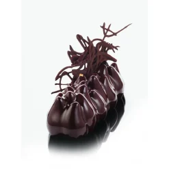 PAVONI Moule Silicone|Moules À Gâteaux|Moule Silicone Bûche Anémone 25 x 9 cm x H 8,5 cm