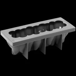 PAVONI Moule Silicone|Moules À Gâteaux|Moule Silicone Bûche Anémone 25 x 9 cm x H 8,5 cm