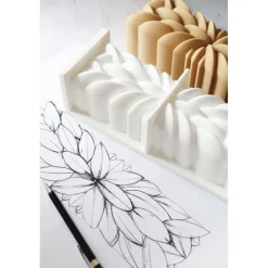 SCRAPCOOKING Moules À Gâteaux|Moule Silicone Bûche 3D Instant 25 cm