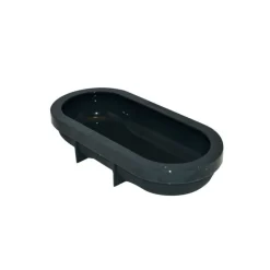 PAVONI Moule Silicone|Moules À Gâteaux|Moule Silicone Bûche Futura 23 x 10 cm x H 4,5 cm