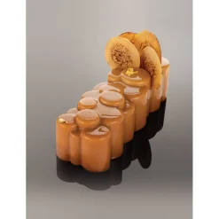 PAVONI Moule Silicone|Moules À Gâteaux|Moule Silicone Bûche Pièces 25 x 8 cm x H 7,7 cm