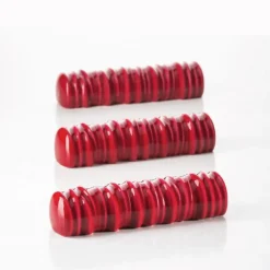 PAVONI Moule Silicone|Moule Silicone Bûche Sequoia 12,4 x 3,5 x H 3 cm (x14) Pavoflex