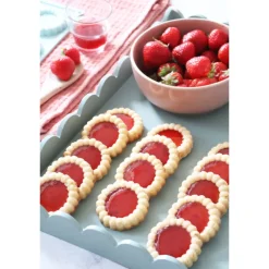 SCRAPCOOKING Moule Silicone|Moules À Gâteaux|Moule Silicone Biscuit Tartelettes (x11)