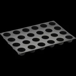 PAVOFLEX Moule Silicone|Moules À Gâteaux|Moule Silicone Bourgeon Ø 7 cm x H 4,2 cm (x24)