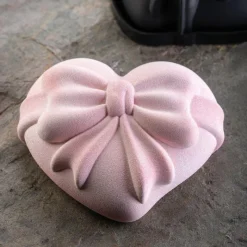 PAVONI Moule Silicone|Moules À Gâteaux|Moule Silicone Cadeau Coeur 18 x 16,2 cm x H 6,7 cm