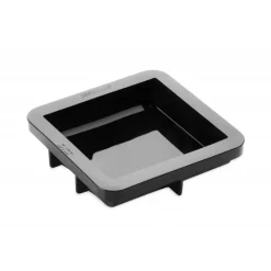 PAVONI Moule Silicone|Moules À Gâteaux|Moule Silicone Carré Jupiter 16,7 x 15,8 cm x H 4 cm