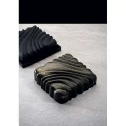 PAVONI Moule Silicone|Moules À Gâteaux|Moule Silicone Carré Squeeze 16,4 cm x H 4,7 cm