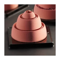 PAVOFLEX Moule Silicone|Moule Silicone Cône Anneaux Ø 7 cm x H 5 cm (x24)