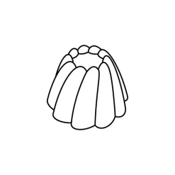 PAVOFLEX Moule Silicone|Moule Silicone Cône Cannelé Ø 7,5 cm x H 4,8 cm (x24)