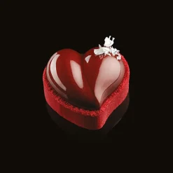 PAVOFLEX Moule Silicone|Moules À Gâteaux|Moule Silicone Coeur 6,5 x 6 cm x H 2,1 cm (x8)