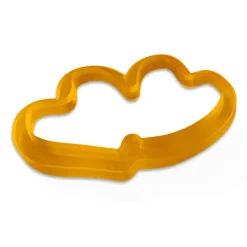 PAVONI Moule Silicone|Moules À Gâteaux|Moule Silicone Coeur Double 25 x 14 cm x H 6 cm