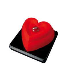 PAVOFLEX Moule Silicone|Moule Silicone Coeur Love 7,8 x 7,7 cm x H 3,4 cm (x24)