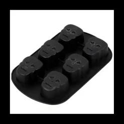 WILTON Moule Silicone|Moule Silicone Crâne Halloween 6 Empreintes