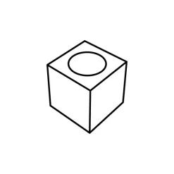 PAVOFLEX Moule Silicone|Moule Silicone Cube 5 cm x H 5 cm (x28)