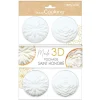 SCRAPCOOKING Moule Silicone|Moules À Gâteaux|Moule Silicone 3D Pochage Saint-Honoré Ø7 cm (x6)